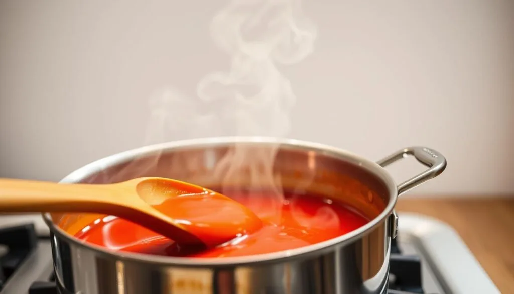 Buffalo Wing Sauce Preparation