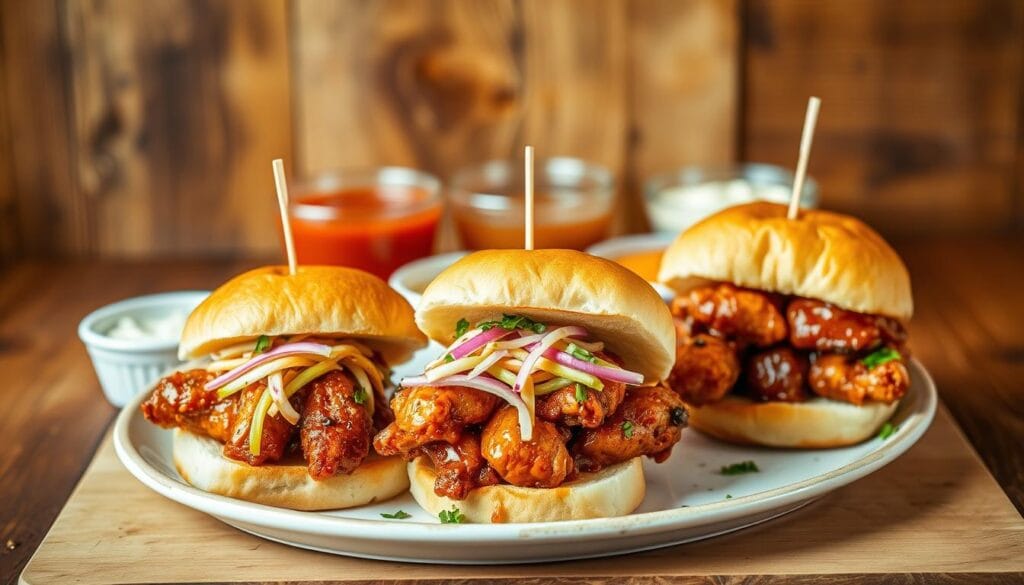Chicken Wing Sliders Flavor Variations Chicken Wing Sliders Flavor Variations
