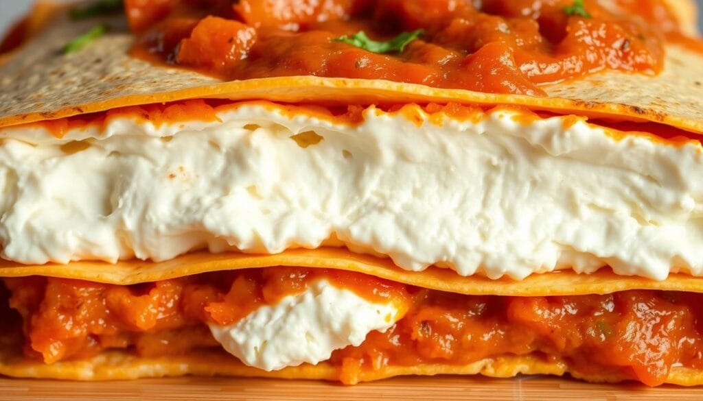 Creamy Ricotta Layer for Taco Lasagna Creamy Ricotta Layer for Taco Lasagna