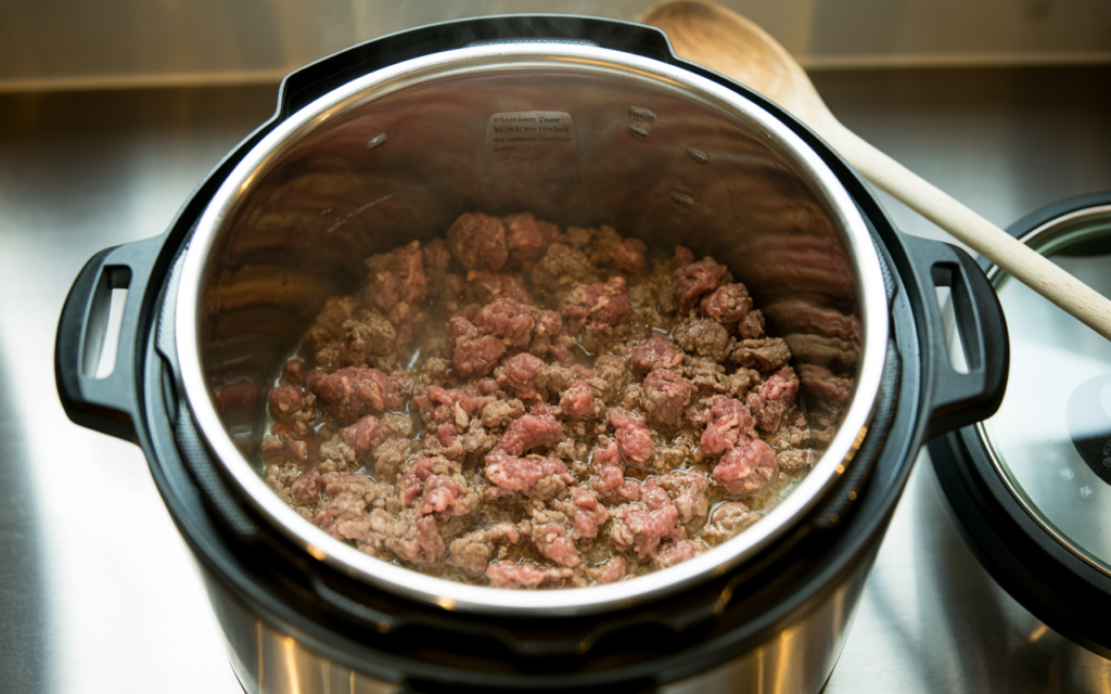 Cook Ground Beef in an Instant Pot