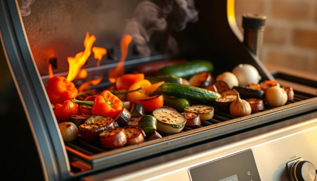 Grilled Vegetables on Pellet Smoker Grilled Vegetables on Pellet Smoker