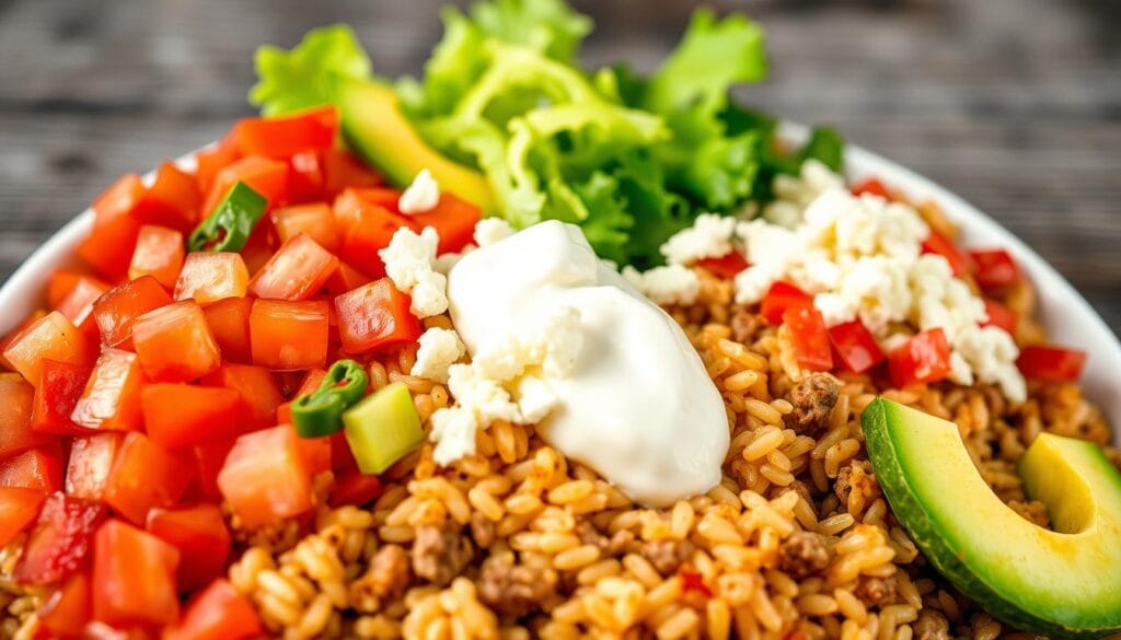 Taco Rice Customization Options Taco Rice Customization Options