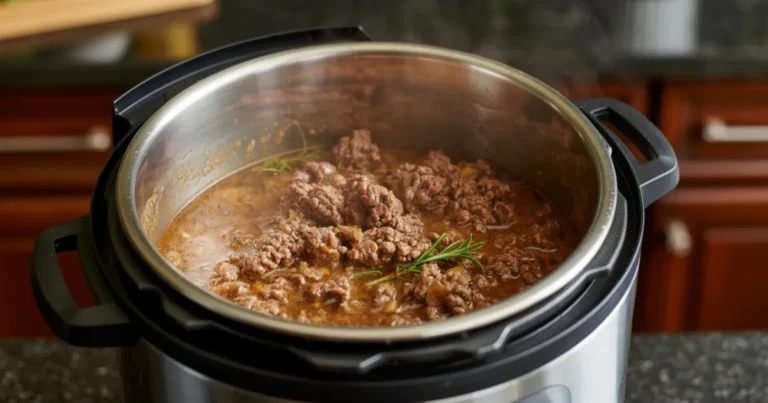 Cook Ground Beef in an Instant Pot