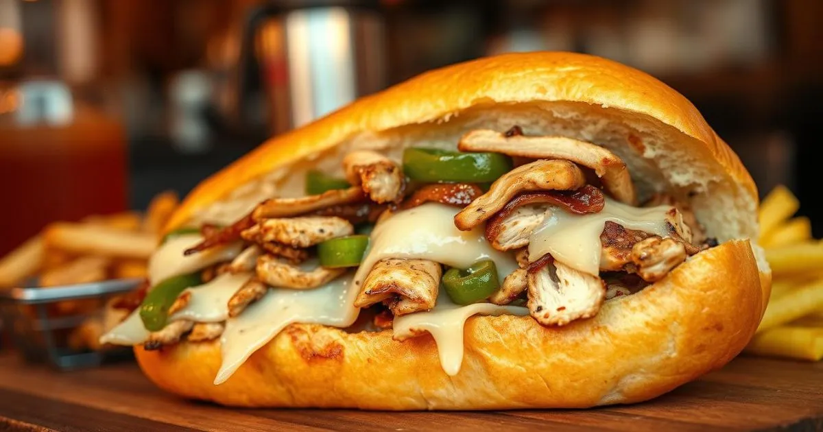 chicken philly cheesesteak recipe