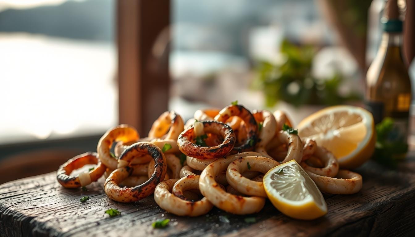 grilled calamari recipe