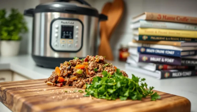 pressure cooker ground beef