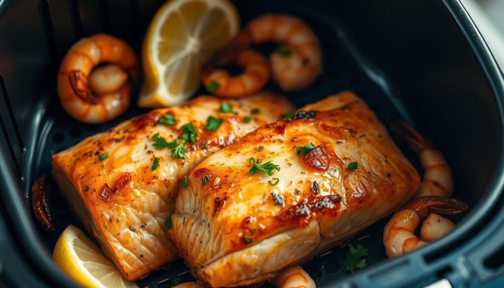 Air Fryer Salmon and Shrimp Recipes Air Fryer Salmon and Shrimp Recipes