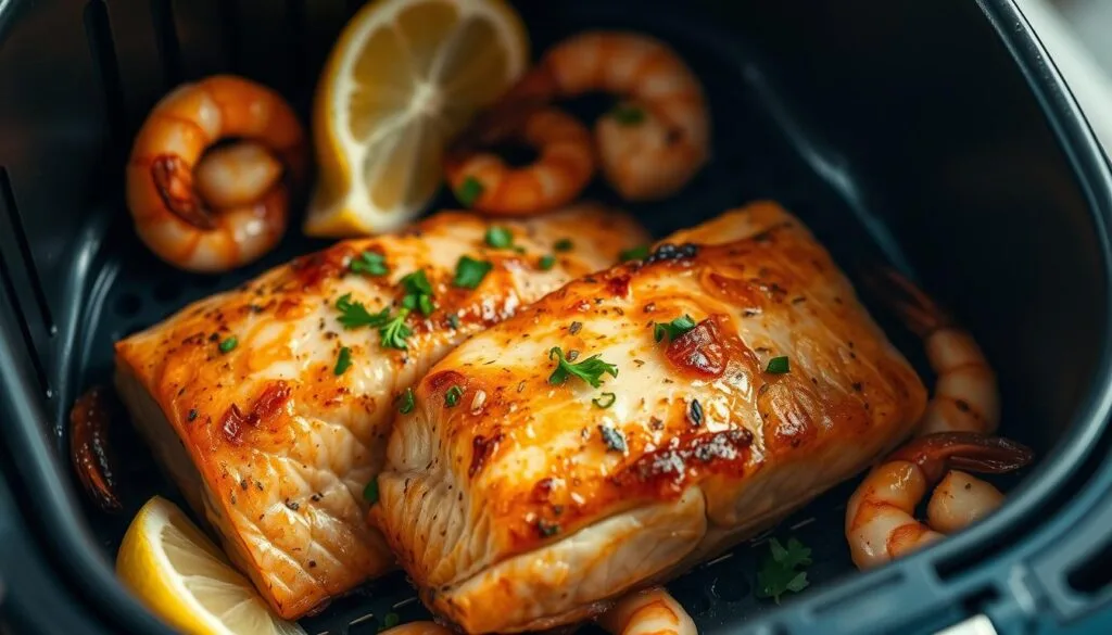 Air Fryer Salmon and Shrimp Recipes Air Fryer Salmon and Shrimp Recipes