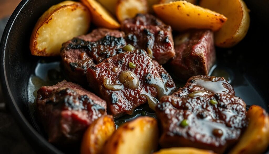 Garlic Butter Steak and Potato Bites Garlic Butter Steak and Potato Bites