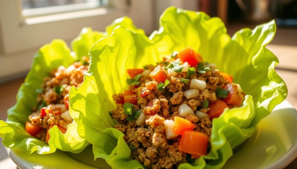 Keto Ground Turkey Lettuce Wraps Keto Ground Turkey Lettuce Wraps