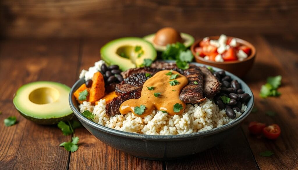 Meal Prep Steak Chipotle Bowl