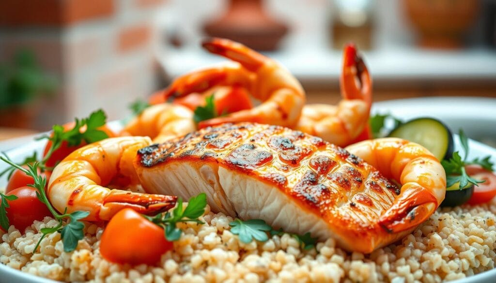 Mediterranean Salmon and Shrimp Recipes Mediterranean Salmon and Shrimp Recipes