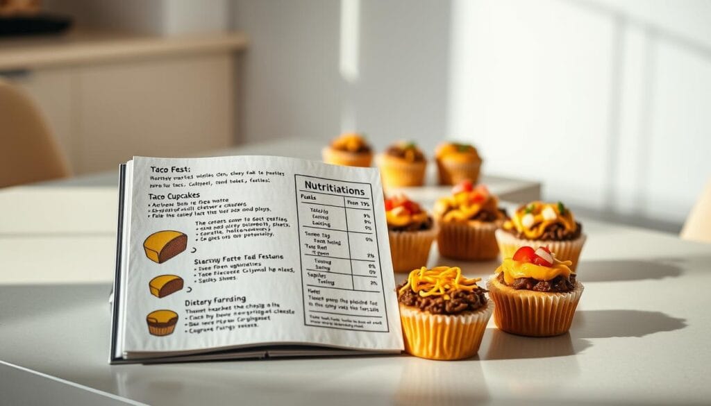 Nutritional breakdown of taco cupcakes recipe Nutritional breakdown of taco cupcakes recipe
