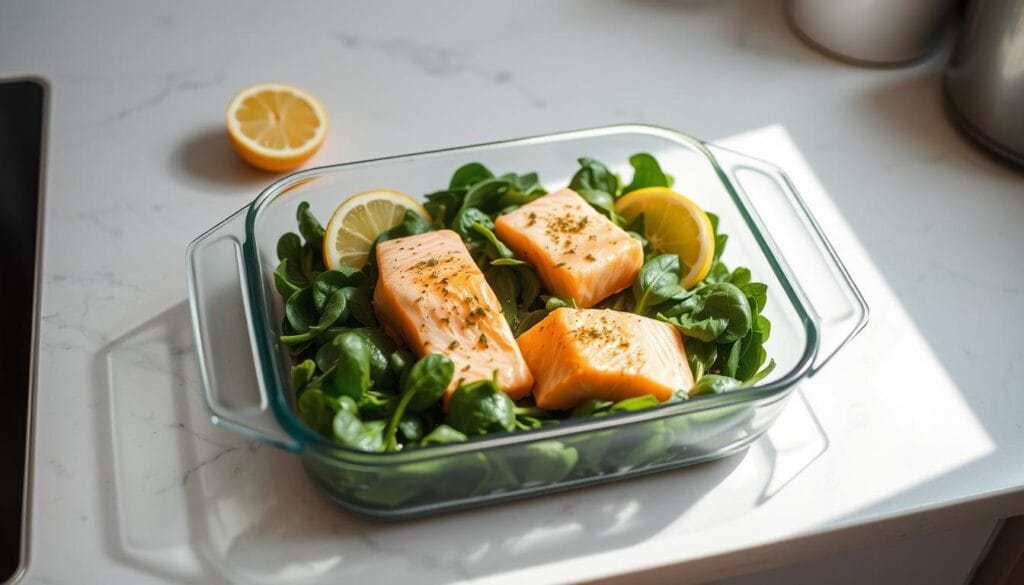 Salmon and Spinach Bake Storage Tips Salmon and Spinach Bake Storage Tips