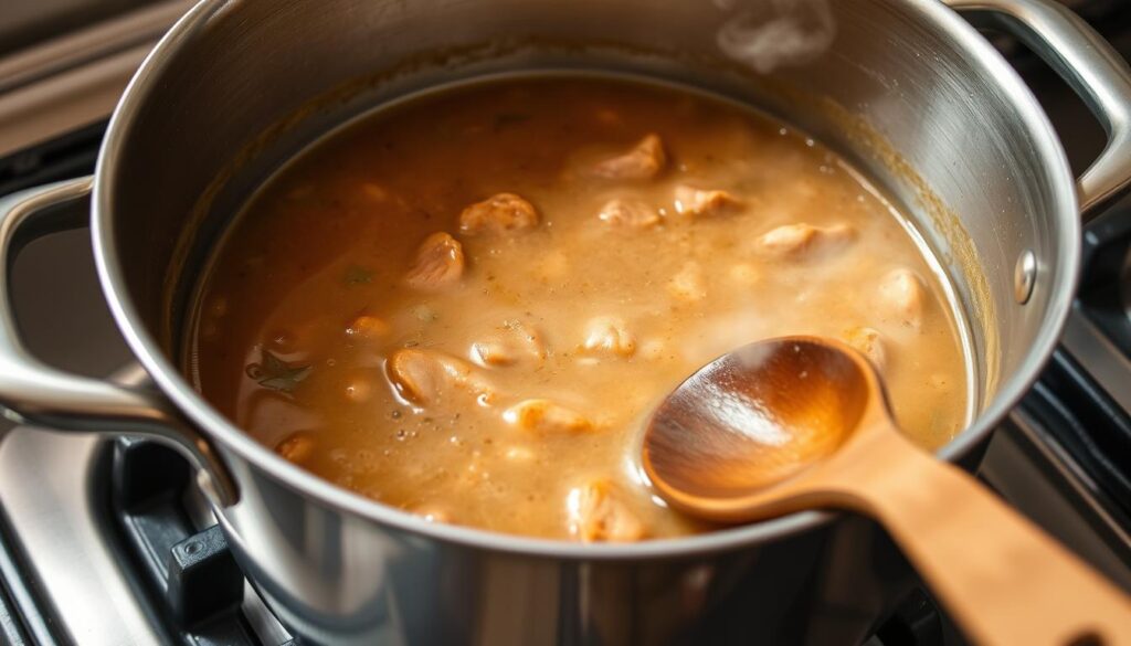 Smothered Turkey Gravy Preparation Smothered Turkey Gravy Preparation