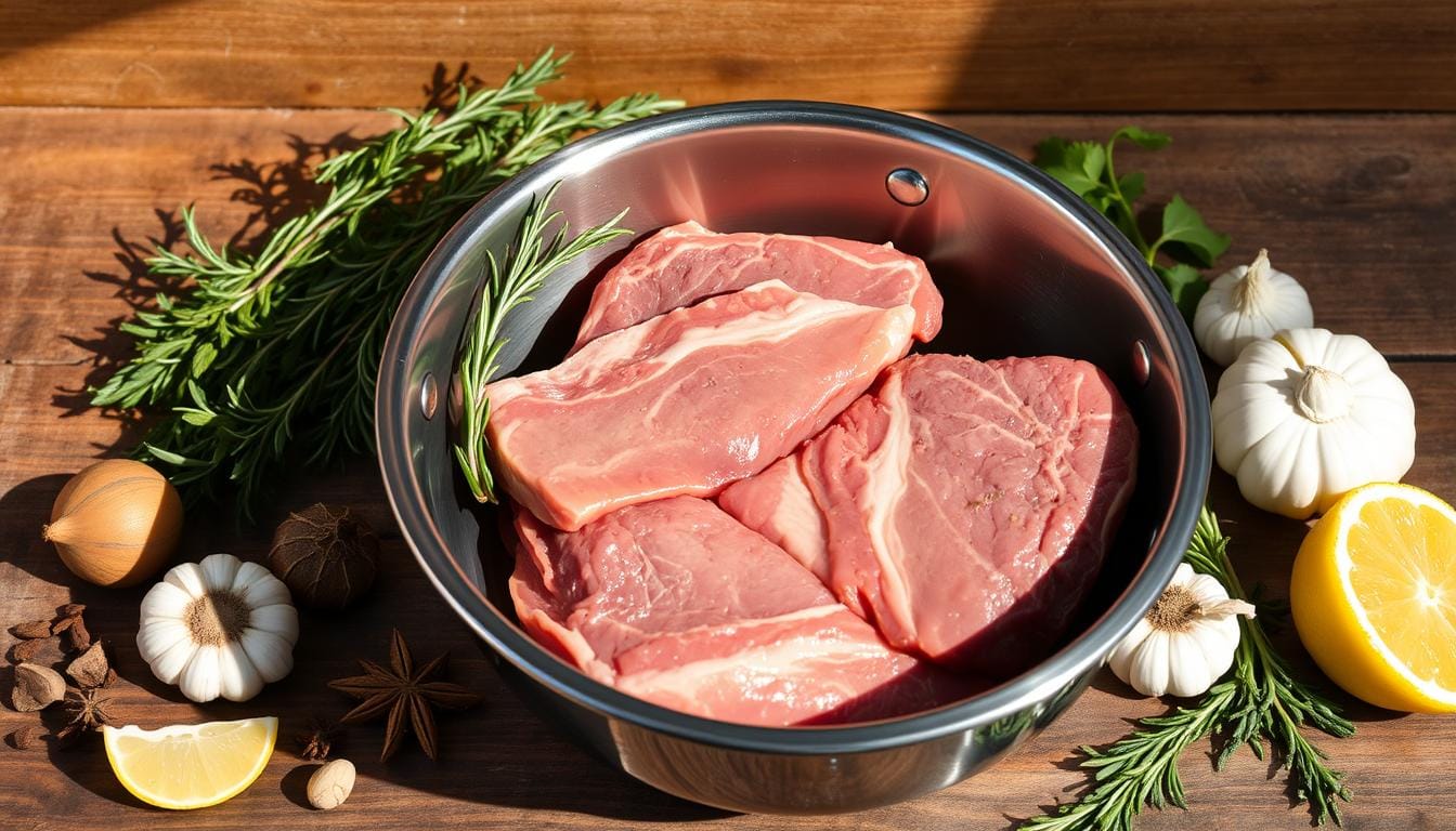 deer steak marinade