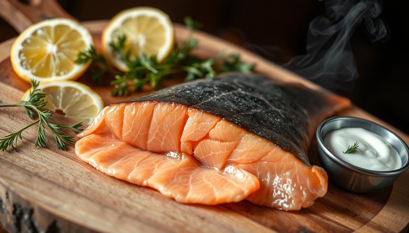 making cold smoked salmon