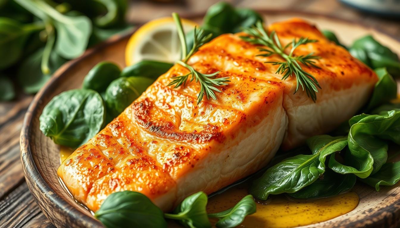 salmon and spinach recipe