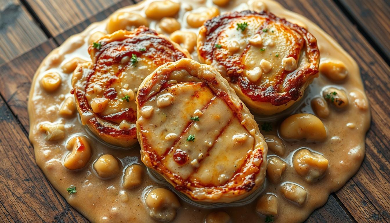 smothered turkey chops