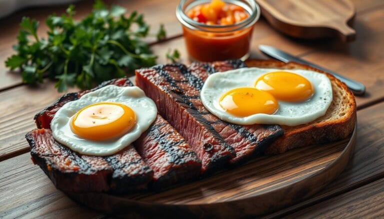 steak and eggs recipe