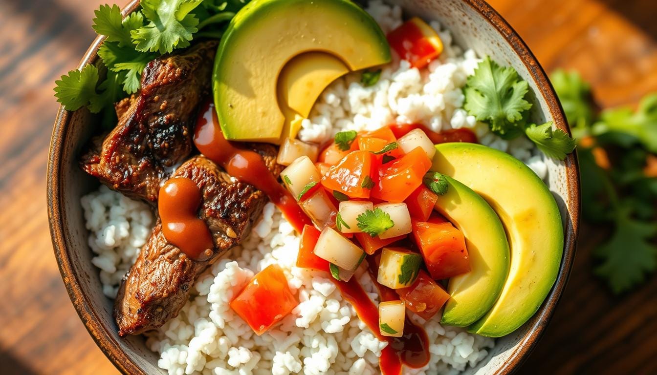 steak chipotle bowl